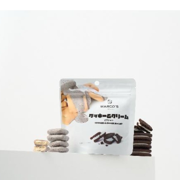 [MARCO'S] クッキー＆クリームビスケット 35g / 【賞味期限：26年5月30日】韓国食品 韓国お菓子 