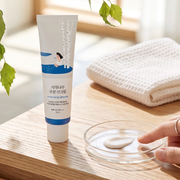 ROUND LAB] ラウンドラボ 白樺水分日焼け止め 50mL / SPF50+ / PA++++