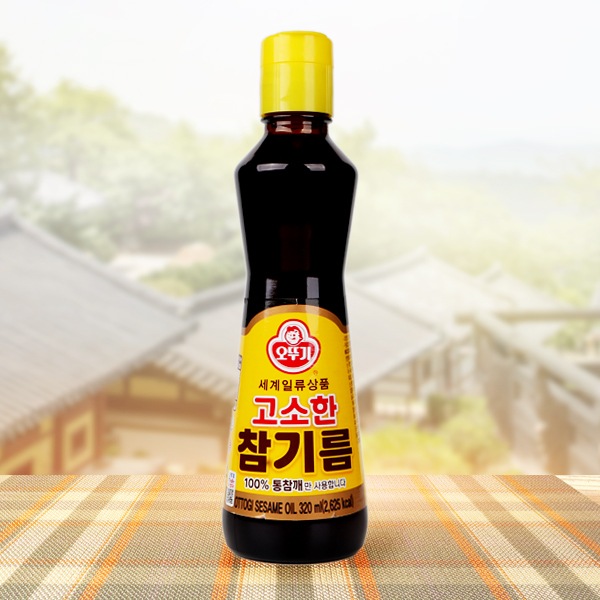 [オットギ]ごま油320ml/韓国調味料 韓国食材 韓国食品 ゴマ