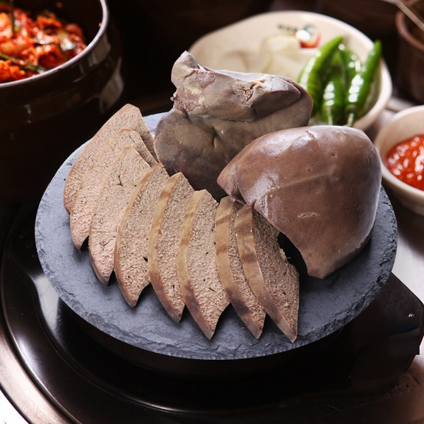 [凍] 豚レバー（ボイル）500g / 旨みたっぷり ボイル済み 