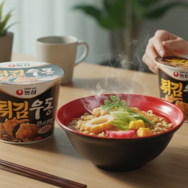 [農心]天ぷらうどんカップ111g/カップラーメン 韓国らーめん 韓国ラーメン