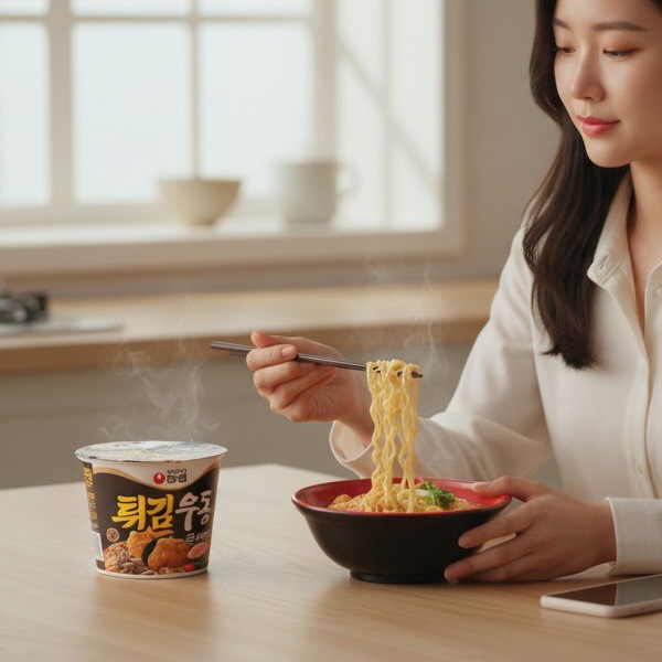 [農心]天ぷらうどんカップ111g/カップラーメン 韓国らーめん 韓国ラーメン
