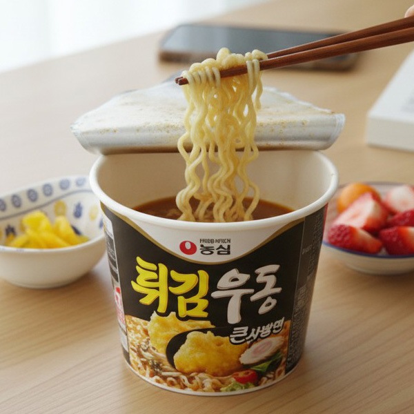 [農心]天ぷらうどんカップ111g/カップラーメン 韓国らーめん 韓国ラーメン