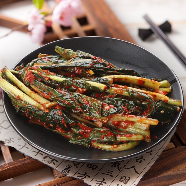 [冷]自家製小松菜キムチ500g/韓国おかず 韓国食品 キムチ