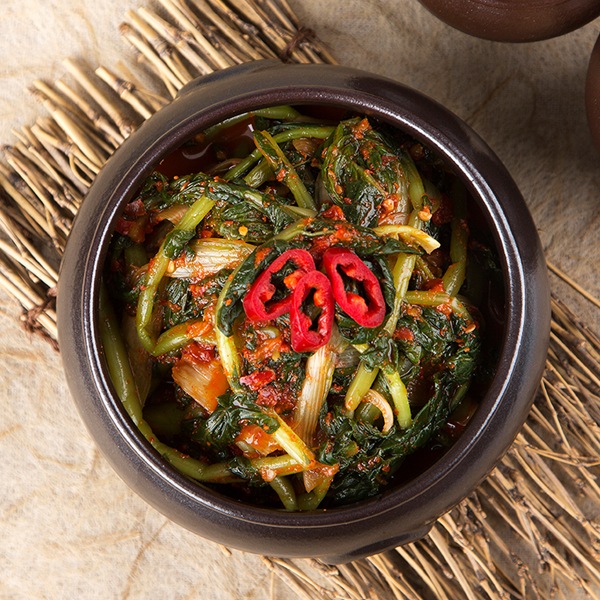 [冷]自家製小松菜キムチ500g/韓国おかず 韓国食品 キムチ