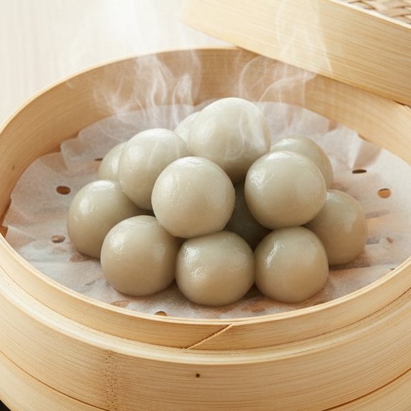 [凍]ダムドゥ タピオカ皮のミニ餃子 1kg / 一口サイズ 餃子スープ