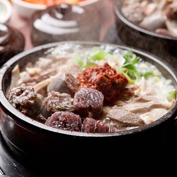 [冷]餅米スンデ250g（1本ものではないです・1/2カット）