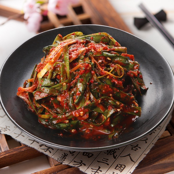 [冷]自家製にらキムチ500g/韓国おかず 韓国総菜 韓国食品　