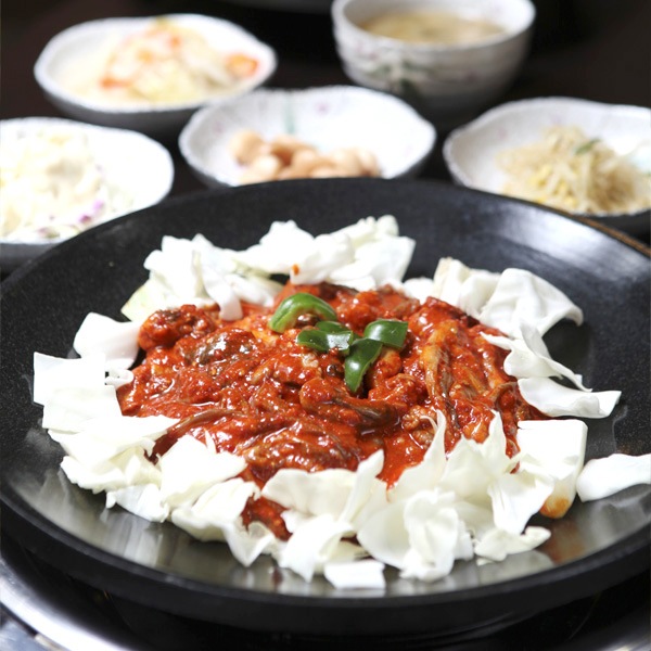 【ニューグリーン】タコ炒めソース 2kg / ナクチポックム 甘辛炒め 業務用 本場韓国の味