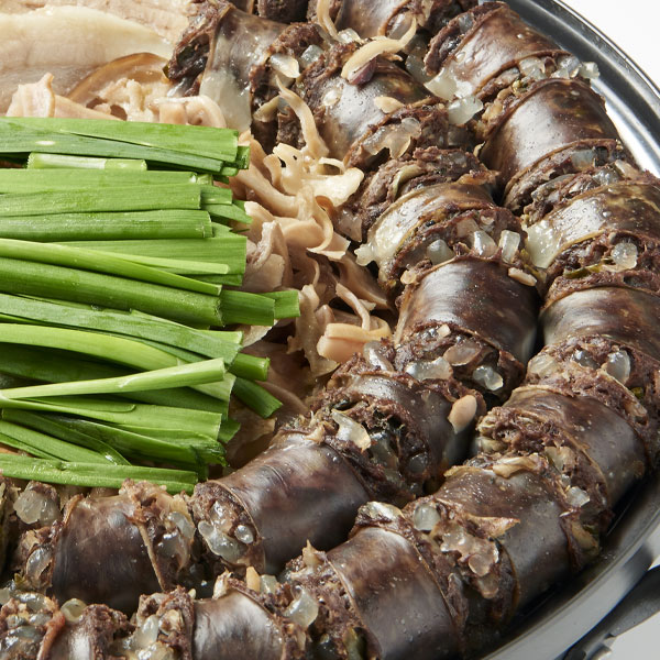 [冷]餅米スンデ250g（1本ものではないです・1/2カット）