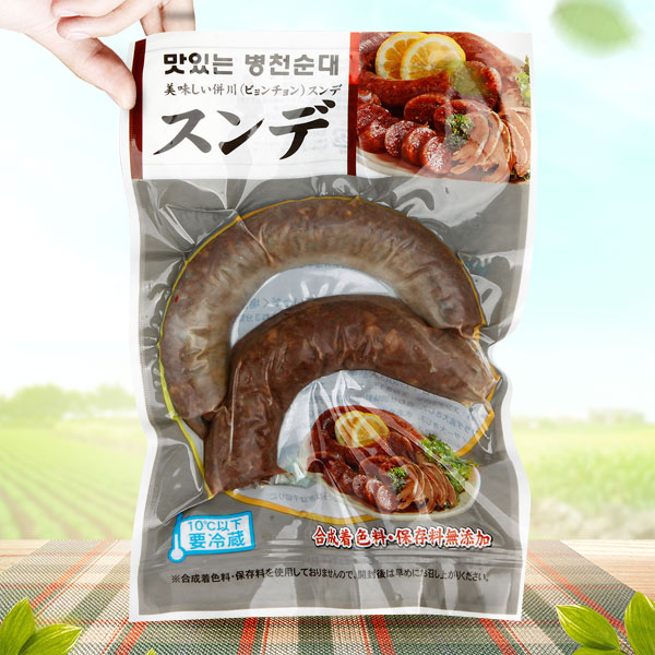 [冷]餅米スンデ250g（1本ものではないです・1/2カット）