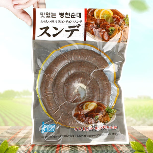 [冷]餅米スンデ500g/韓国食品　韓国料理