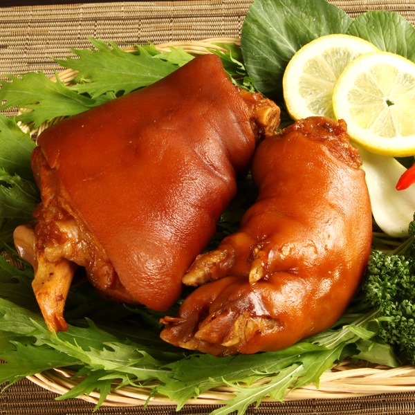 [冷]東大門王豚足1kg(固まり)(味付)/豚肉 加工食品