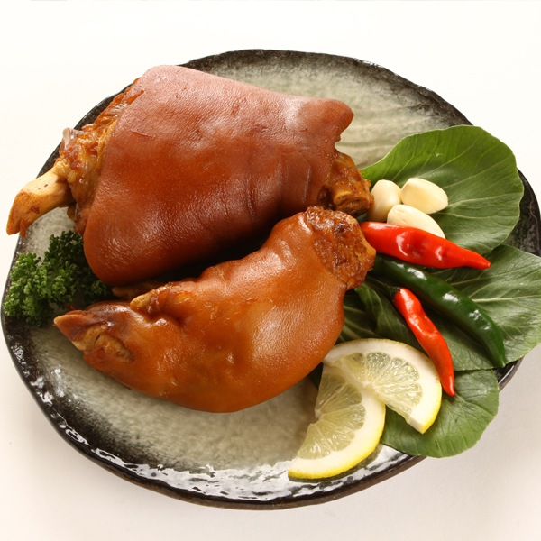 [冷]東大門王豚足1kg(固まり)(味付)/豚肉 加工食品