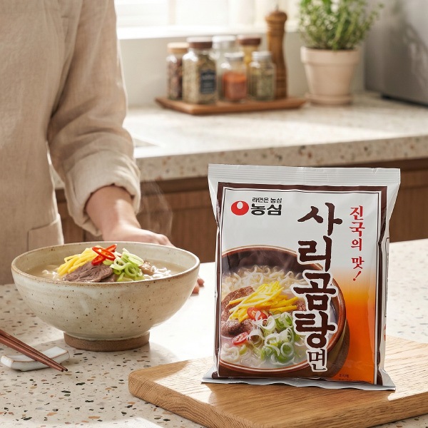 [農心] サリコム湯麺 110g / 袋ラーメン 韓国らーめん