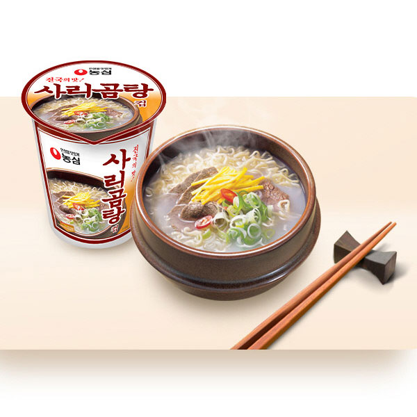 訳ありセール[農心] サリコムタン カップ 61g / 【賞味期限：2026/12/10】韓国らーめん カップラーメン