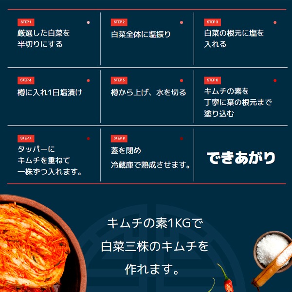 [凍]キムチの素1kg