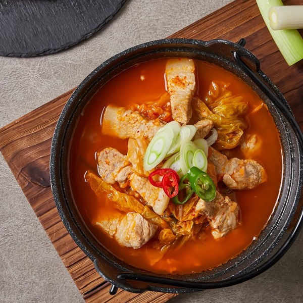 [凍]キムチチゲ用豚肉 鍋用豚サンギョプサル/ 300g