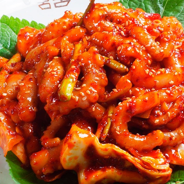 [凍]K-baro衝撃走る旨辛ナッチポックム200g/イイダコ炒め 韓国料理 冷凍レトルト