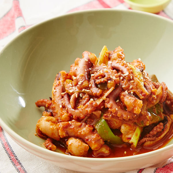 凍]K-baro衝撃走る旨辛ナッチポックム200g/イイダコ炒め 韓国