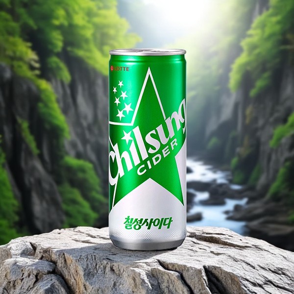 [LOTTE] チルソン サイダー 250ml / 韓国食品 韓国飲み物 飲料 七星 韓国ドリンク
