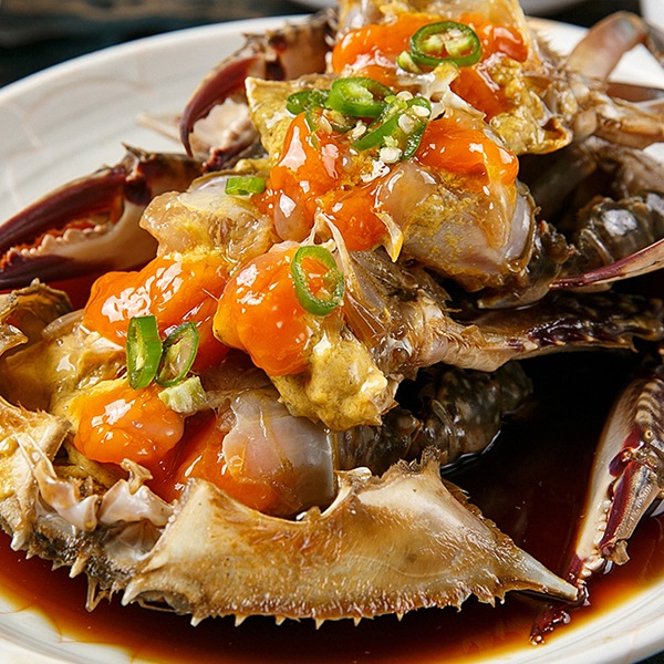 [凍]冷凍渡りガニ4匹(中国産)