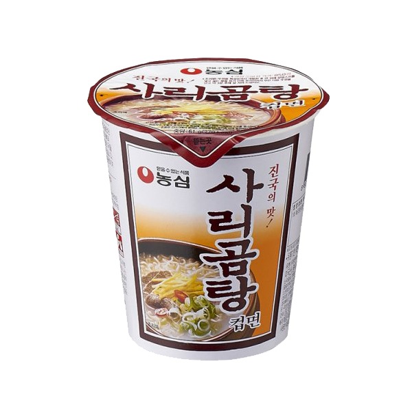 [農心]サリコムタン カップ 61g / 韓国らーめん カップラーメン