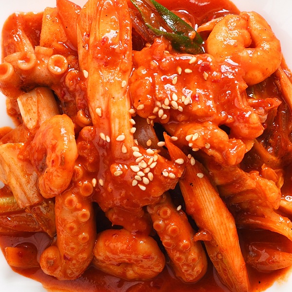 [凍]K-baro 本場韓国秘伝のタレナッコプセ230g/イイダコ ホルモン エビ 韓国料理 冷凍レトルト