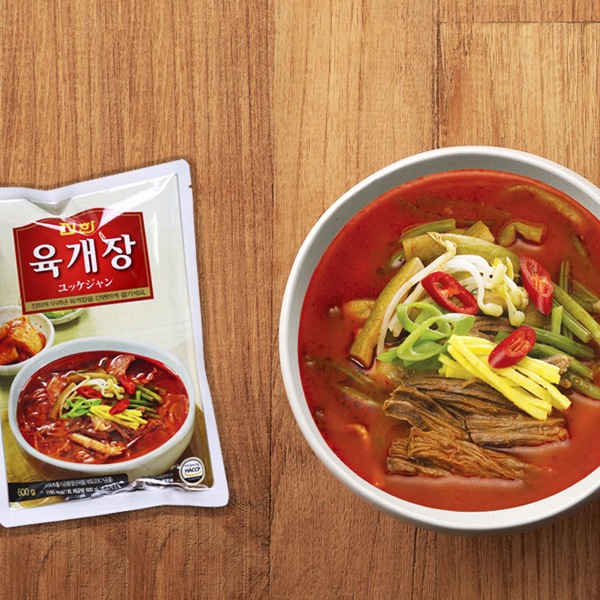 [眞漢]ユッケジャン600g/ジンハン レトルト 韓国スープ 韓国鍋