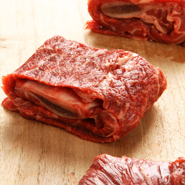 [凍]ピョルチンカルビ(ボーンインショートリブ)1kg/ アメリカ産　焼肉