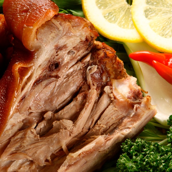 [冷]東大門骨無し豚足約500g(固まり/味付)/豚肉 加工食品