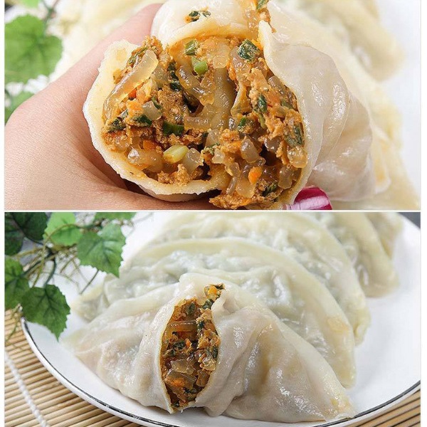 [凍] 名家 チャプチェ 焼き餃子 1kg 春雨たっぷり 焼き餃子 冷凍マンドゥ 韓国食品