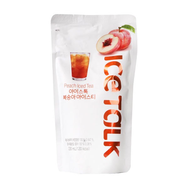 ICE TALK]アイストーク ピーチアイスティー(230ml)/韓国飲料 韓国食品