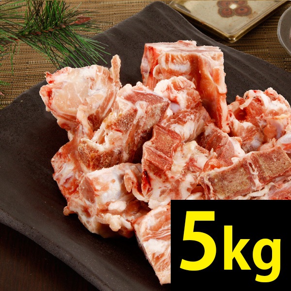 [凍] 豚背骨 カムジャタン用 約5kg /