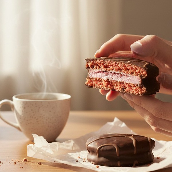 [ロッテ] モンセル クリーム ケーキ イチゴ味 408g / 韓国お菓子 いちご 韓国人気スイーツ 韓国ケーキスナック