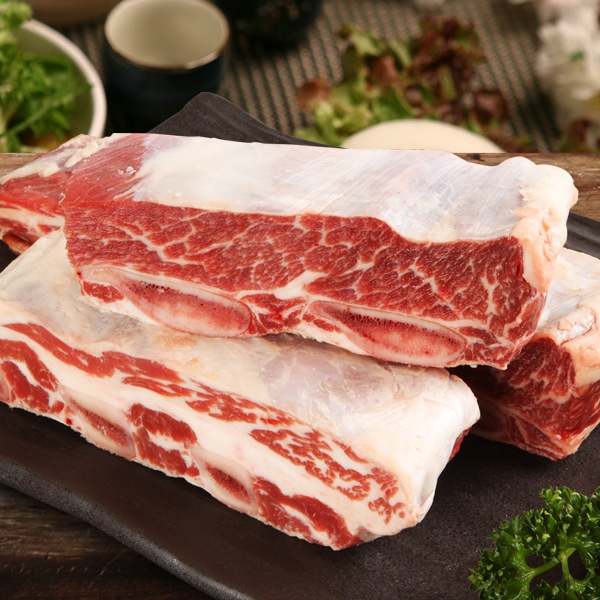 [凍]チム用カルビブロック約2.2kg【量り売り】※クレジットカード・銀行振込支払い不可※