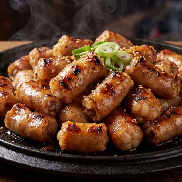 [凍]牛ホルモン 丸小腸 約1kg/ 牛小腸 ホルモン 焼肉 もつ鍋 BBQ プリプリ 業務用 冷凍食品 ホルモン焼き 焼肉 もつ鍋