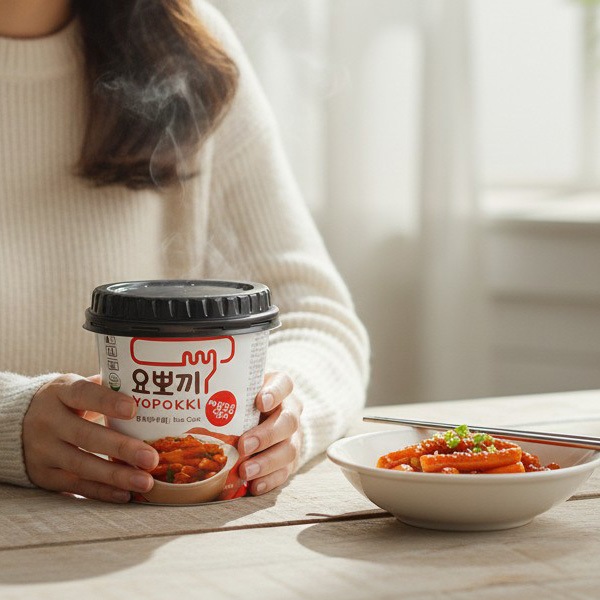 ヨポッキ] 即席 甘辛 トッポギ カップ 140g / YOPOKKI カップ トッポキ