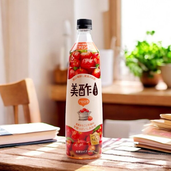 [CJ]プチジェル美酢 ミチョ アセロラ味 900ml ダイエット酢 健康酢 酢飲料 飲むお酢 健康飲料 韓国飲み物