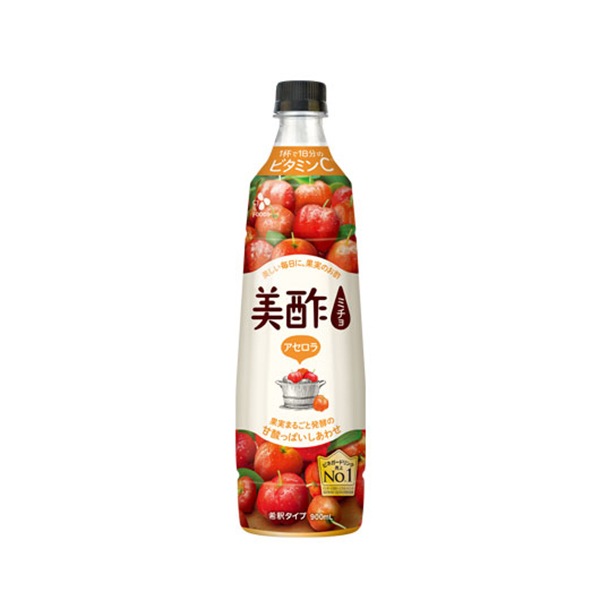 [CJ]プチジェル美酢 ミチョ アセロラ味 900ml ダイエット酢 健康酢 酢飲料 飲むお酢 健康飲料 韓国飲み物
