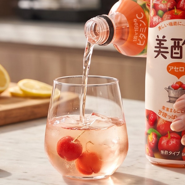 [CJ]プチジェル美酢 ミチョ アセロラ味 800ml ダイエット酢 健康酢 酢飲料 飲むお酢 健康飲料 韓国飲み物