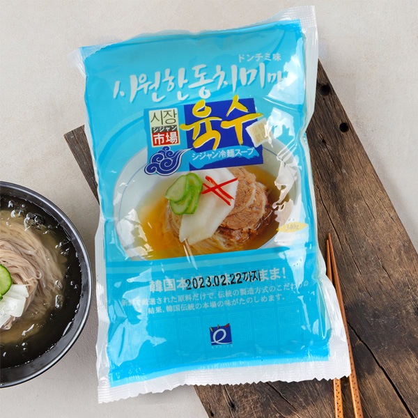 [市場]冷麺スープ(トンチミ味)340g/韓国商品  韓国食材 韓国冷麺 韓国スープ