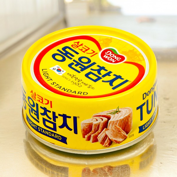［東遠］ツナ缶詰 150g/ドンウォン おかず おつまみ 韓国料理 韓国食材 韓国食品 保存食 防災食 防災グッズ 非常食