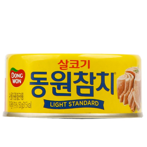 ［東遠］ツナ缶詰 150g/ドンウォン おかず おつまみ 韓国料理 韓国食材 韓国食品 保存食 防災食 防災グッズ 非常食