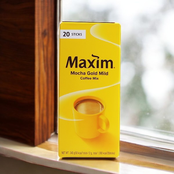 [Maxim] モカゴールドコーヒーミックス 20本 (黄) / 韓国コーヒー