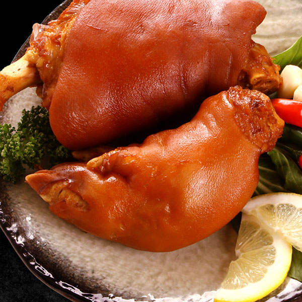 [冷]東大門王豚足1kg(固まり)(味付)/豚肉 加工食品