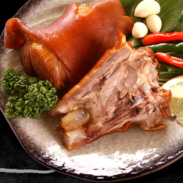 [冷]東大門骨無し豚足約500g(固まり/味付)/豚肉 加工食品