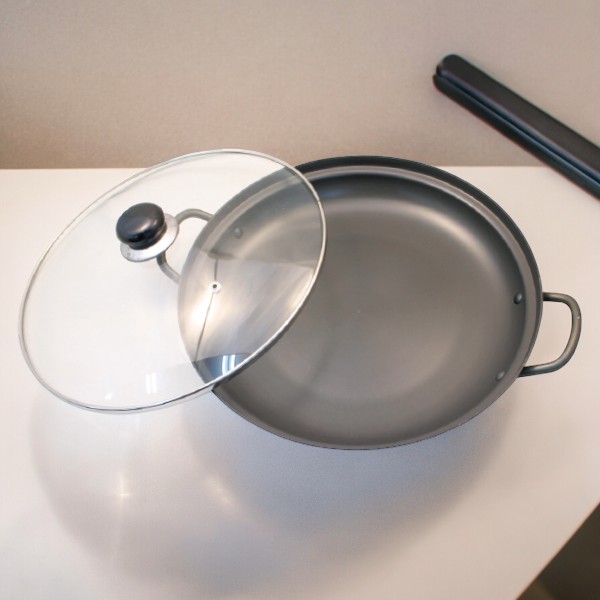 [調理器具]コーティングチゲ用鍋(24cm/28cm/32cm) 鍋料理 キッチン用品 韓国鍋 韓国食器