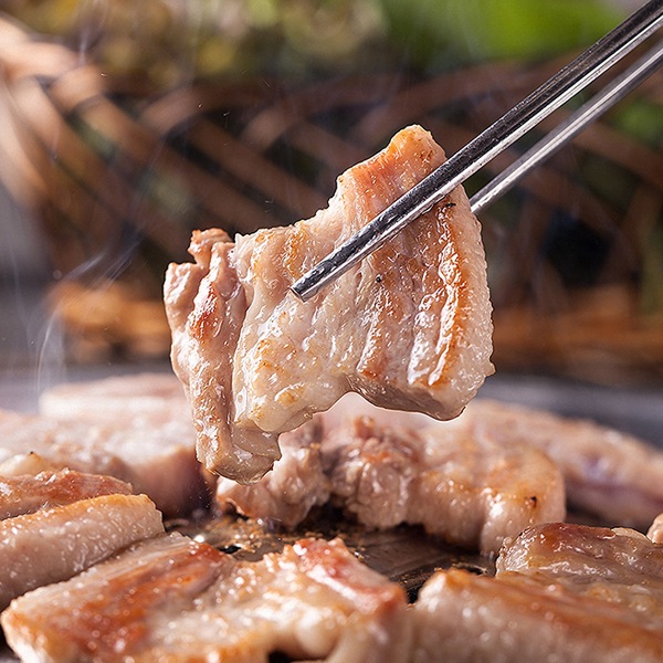 [凍] 豚 バラ肉 スライス 5mm 約1kg / たっぷり大容量 旨み極上 ジューシー