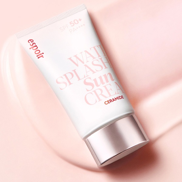 [espoir]エスポア ウォータースプラッシュサンクリームセラミド60ml/SPF50+/PA++++/韓国コスメ 日焼け止め UVカット 紫外線対策